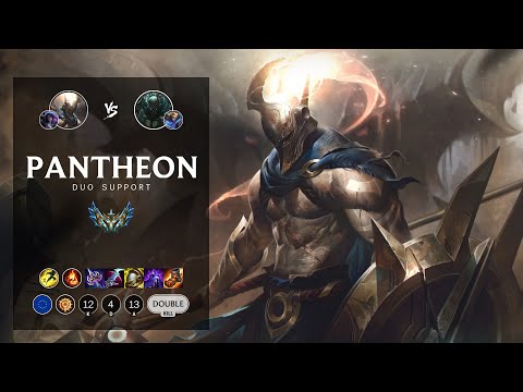 Pantheon Support vs Pyke - EUW Challenger Patch 12.13