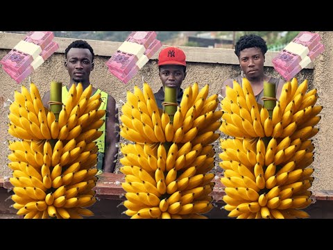 The BANANA EATING COMPETITION FIRST PERSON TO FINISH BANANA 🍌😺 How is winner money 💰