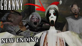 New Slendrina Jumpscare inside Sewer with Angelene spider with Granny and Grandpa new Update