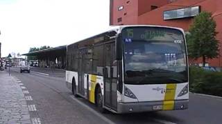 preview picture of video 'De Lijn buses in Brugge/Bruges Belgium'