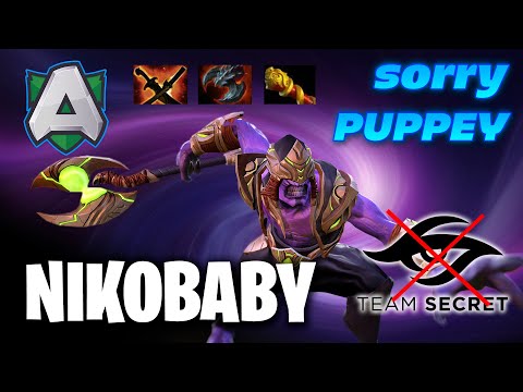Nikobaby Faceless Void - Alliance vs Team Secret - Dota 2 Pro Gameplay [Watch & Learn]