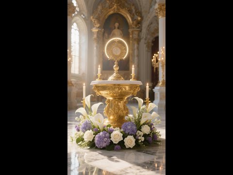 CINQUE MINUTI CON GESÙ SACRAMENTATO – Alla Tua Presenza, Cadono le Mie Paure