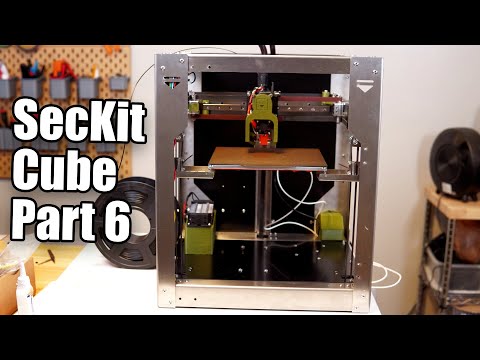 SecKit Cube CoreXY 3d Printer Build Part 6: Wiring, Enclosure, Firmware