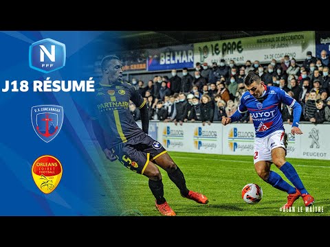 J18 | US Concarneau - US Orléans (0-1), le résumé | National FFF 2021-2022