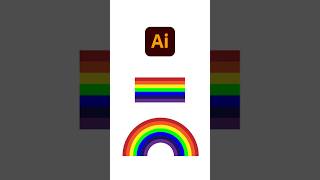 simple trick for creating perfect rainbows in illustrator