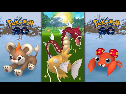 CAÇANDO GYARADOS E MAGIKARP SHINY 100% - EVENTO ANO NOVO LUNAR - POKÉMON GO FAKE GPS