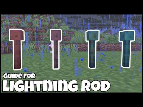 Minecraft LIGHTNING ROD GUIDE