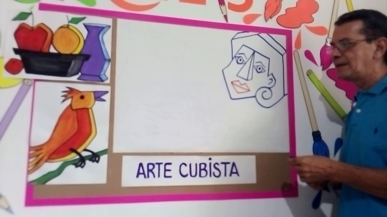 TUTORIAL TECNICA ARTE CUBISTA