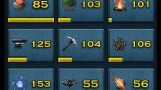 Runescape: Idle Adventures ALL Skills 99 Guide FAST! (Links in description!)