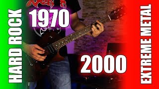 Video thumbnail for HISTORY OF METAL IN 30 SONGS (1970 - 2000) by Renegade TUBE