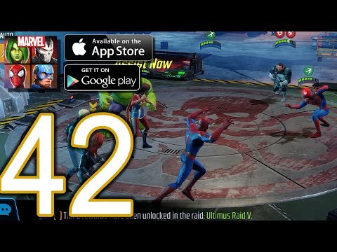 MARVEL Strike Force Heroes Android iOS Walkthrough - Part 42 - Campaign The Nexus Chapter 6-7