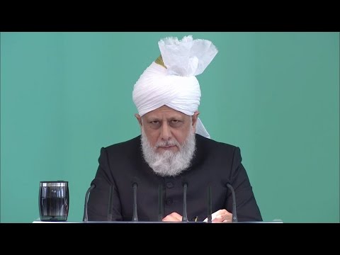 English Translation: Friday Sermon April 29, 2016 - Islam Ahmadiyya
