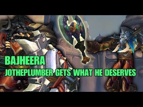 Bajheero - Jotheplumber Gets What He Deserves  - Tauren Warrior Leveling Adventures