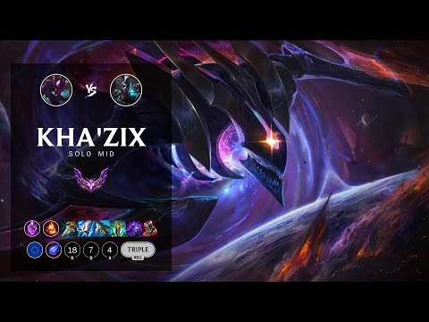 Kha'Zix Mid vs Ekko - EUW Master Patch 12.16