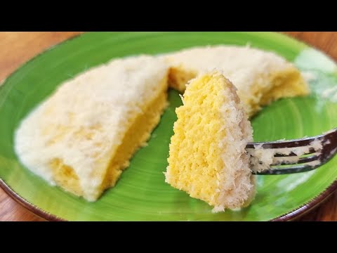 LOW CARB CAKE in 2 MINUTES! Super Fluffy, NO GLUTEN, NO SUGAR, Easy, Healthy and Cheap