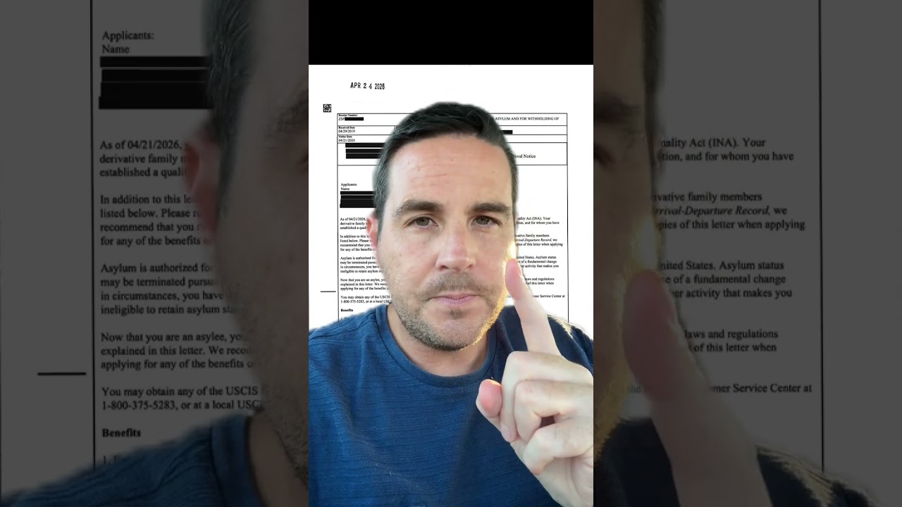 Three asylum approvals from USCIS since the pause on decisions was partially lifted — and we expect