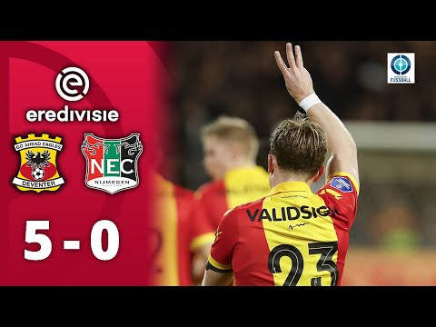 Edvardsen mit dem Hattrick! Go Ahead fegt NEC weg | Go Ahead Eagles - NEC Nijmegen
