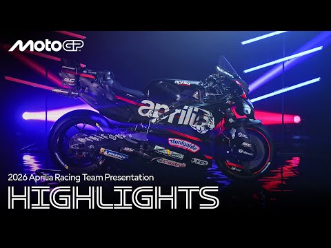 HIGHLIGHTS 🦁 2026 Aprilia Racing Team Presentation