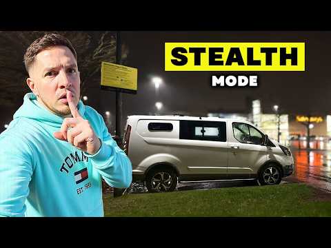 Stealth Camping in a Supermarket Car Park
