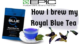 ROYAL BLUE TEA| BEPIC| HOW TO BREW| BUTTERFLY PEA TEA | DETOX