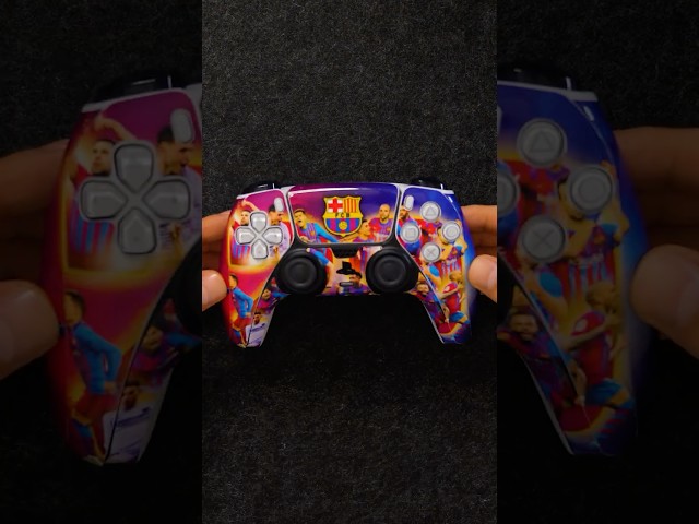 Vídeo relacionado con FFrame Pegatina PS5 Barca, pegatina para Playstation 5 Foot, consola y mando Edición Estándar Disco, Skin Barcelona PS5 (1 mando)