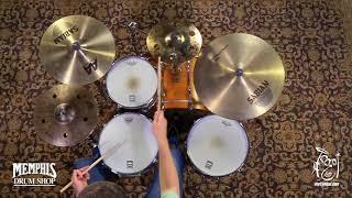 Video thumbnail for Used Sabian 16" AA Extra Thin Crash Cymbal - 892g (U21636-1050718D) by Memphis Drum Shop