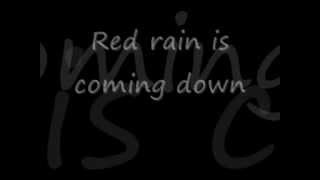 Peter Gabriel - Red Rain (with lyrics)