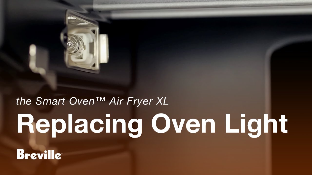 How to replace the oven light