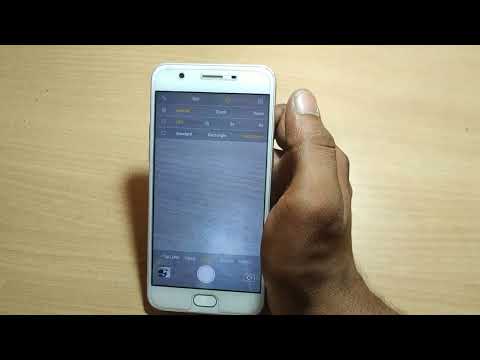 how to turn on camera timers oppo F1 Plus