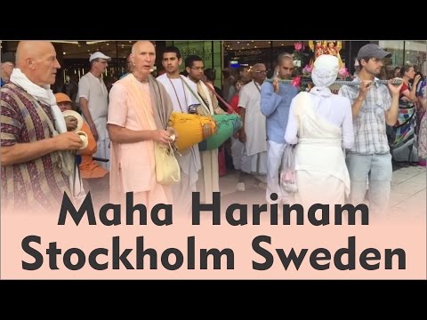 Maha Harinam Stockholm Sweden 24 July 2016