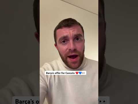 First 𝐨𝐟𝐟𝐢𝐜𝐢𝐚𝐥 𝐛𝐢𝐝 for João Cancelo! 💙❤️👀