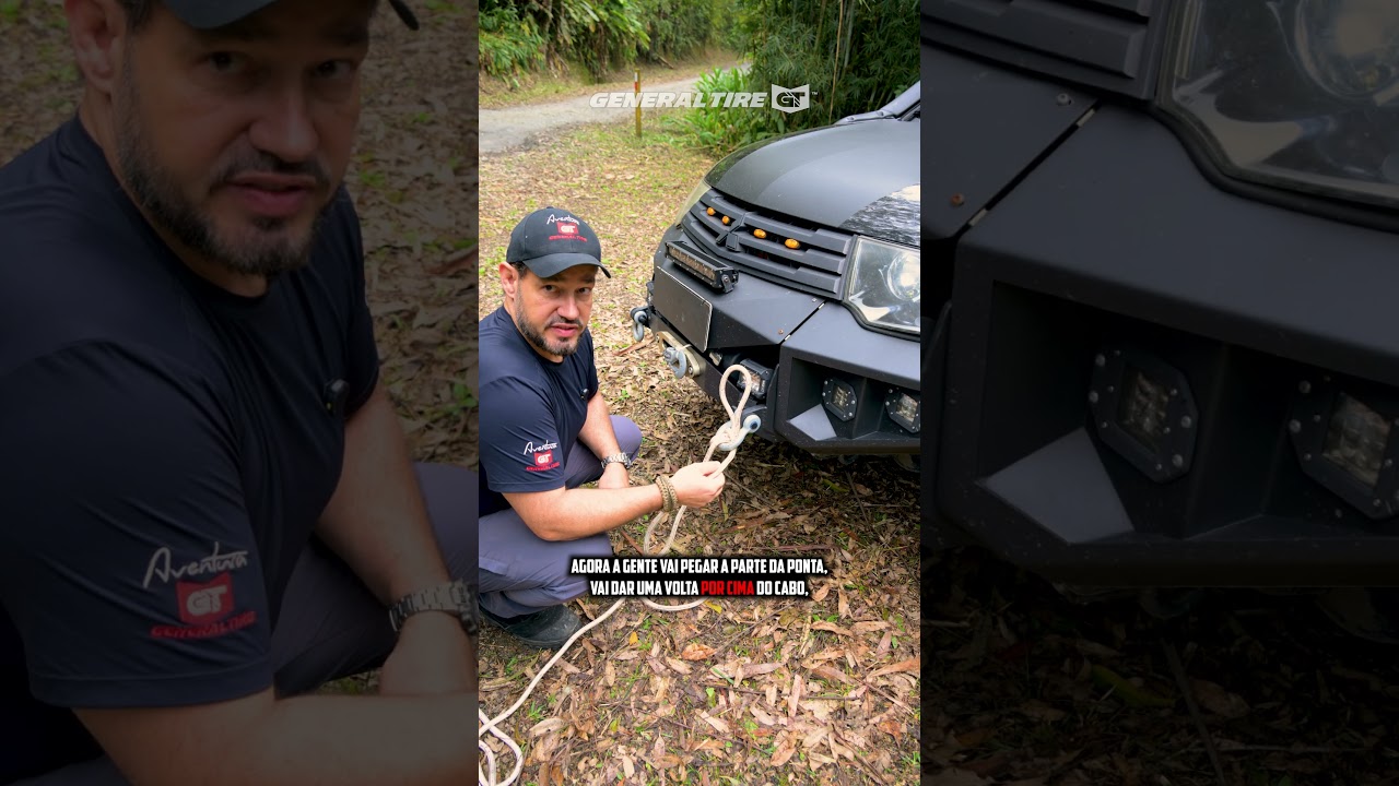 Esse nó de reboque pode te salvar! 🆘🧭 | Dicas General Tire com Celso Cavallini