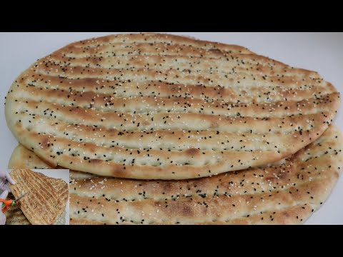 Naan Barbari  | Naan afghani | Receta de Pan  | Noon e Barbari | Simple Homemade Bread | نان بربری