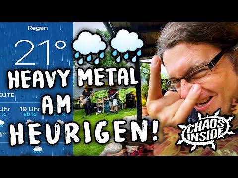 Wolkenbruch HEAVY METAL am HEURIGEN 🤘🌧🤘🌧🤘🌧 Juni 2020