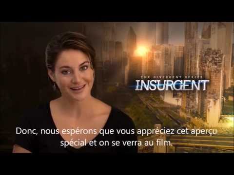 Première featurette de Insurgent VOSTR