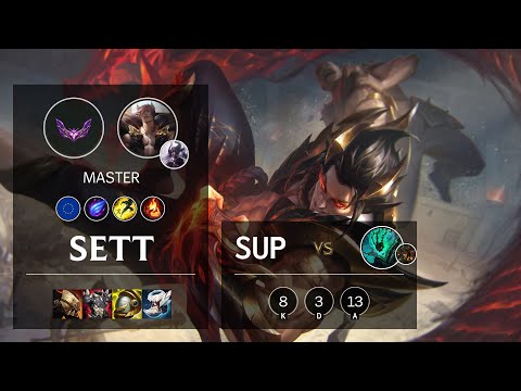 Sett Support vs Thresh - EUW Master Patch 12.5