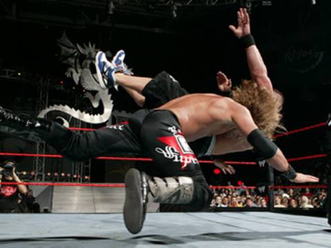 Edge Spears John Cena - New Year's Revolution 2006