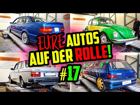 Eine TRUPPE 3x CLIO 16V! - Prüfstandstag Halle77 - MARCO nimmt EURE Autos ran!