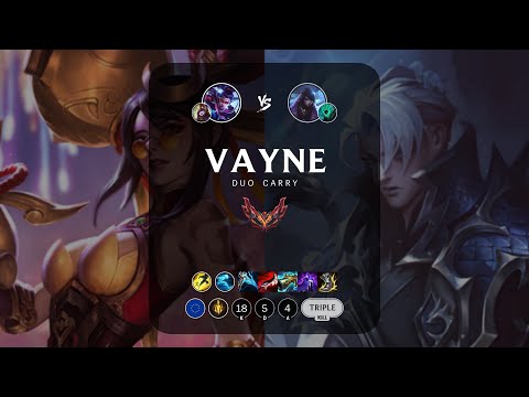 Vayne ADC vs Aphelios - EUW Grandmaster Patch 13.9