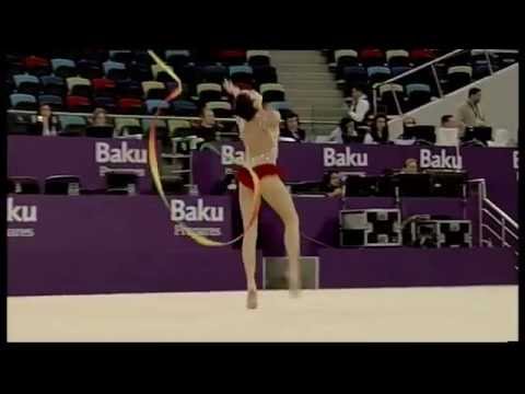 CRESCENZI Carmen (ITA) - 2015 Open Joint Azerbaijan Championships in GD. Ribbon