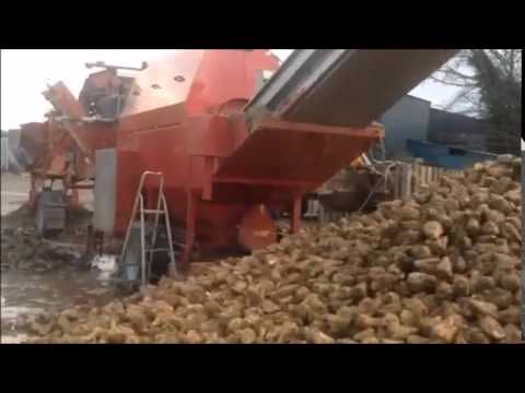 Tong Mobile Sugar Beet Washer