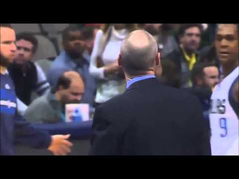 Rajon Rondo argues with Rick Carlisle and yells him F*** off