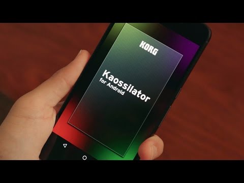 KORG Kaossilator for Android - Instrumental experience on Android device