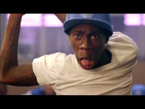 StreetDance 2 trailer shot — finals arena under lights as the fusion routine lands