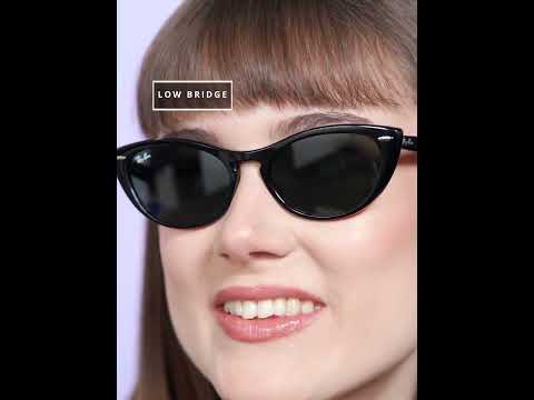 Buy Ray-Ban Cat-eye Sunglasses Green For Women Online Best