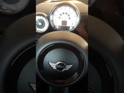 2012 Mini Cooper service reset. Right to the point