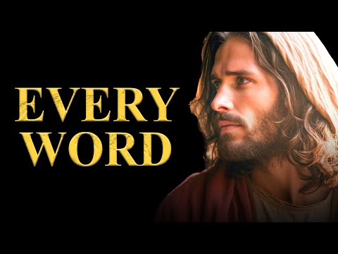 Every Word Said By Jesus 📜 BOOK OF MATTHEW (KJV)