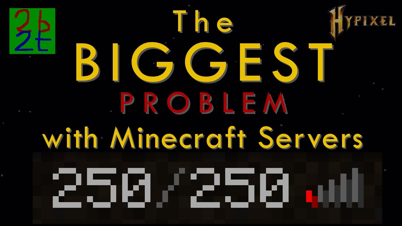 The Biggest Problem with Minecraft Servers - Why 2b2t is Stuck on 1.12.2 - YouTube