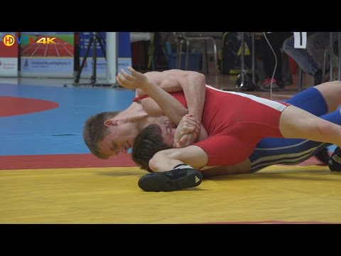 Ringen DM 2015 A-Jugend (Gr./Rö.) - 50kg Finale 3+4