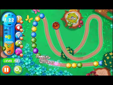 Marble Woka Woka Level 156 - NO BOOSTERS 🐢 | SKILLGAMING ✔️